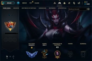 Conta de Lol  Diamante 1 - League of Legends