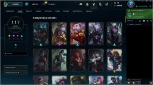 Conta LoL lvl 341 - League of Legends