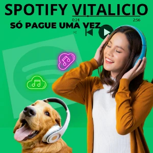 Spotify Vitalício - Permanente - Gift Cards