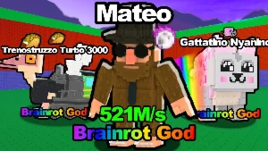 Promoção Brainrot God, Roube Um Brainrot - Roblox