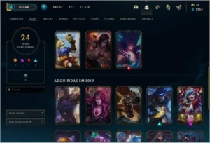 Conta de lol barata - League of Legends