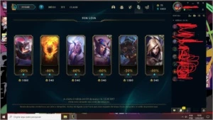 Conta de lol barata - League of Legends