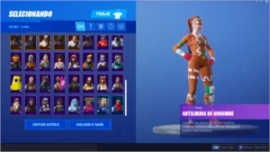 Conta de Fortnite com salve o mundo