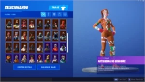 Conta de Fortnite com salve o mundo