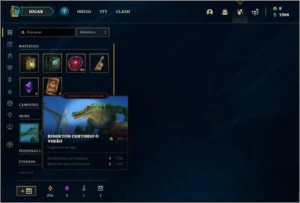 Conta ouro 1 baratinha com 5 skins e 39 champs - League of Legends LOL