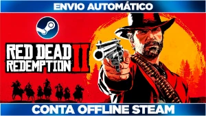 🐎 Red Dead Redemption 2 > Conta Steam Offline Vitalicio