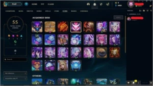 CONTA LOL LEAGUE OF LEGENDS 41 SKINS LEVEL 81