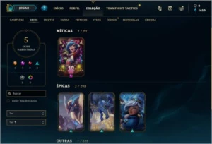 Conta League Of Legends LOL