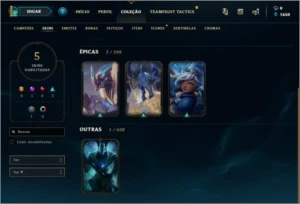 Conta League Of Legends LOL