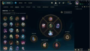 Conta LOL lvl 414 com 265 skins platina 2 - League of Legends