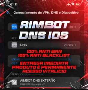 ⚙Xit Aimbot Dns Para Ios!!!💥!! Mira Gruda!!🍓100% Hs!!🔥