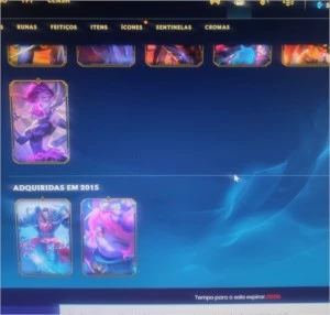 Conta lvl 105 , 136 champions - League of Legends LOL