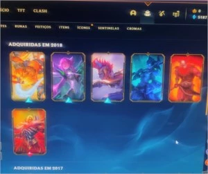 Conta lvl 105 , 136 champions - League of Legends LOL
