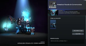 Armadura Pesada do Corre-Mundos - DOTA 2