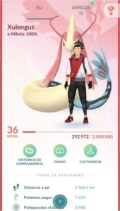 CONTA  LVL 36 - RARA - POKEMON GO   == VÁRIAS LENDÁRIAS == - Pokémon