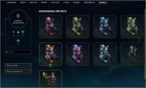 Conta - League of Legends LOL
