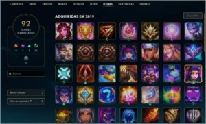 Conta - League of Legends LOL