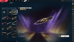 Conta Skins Champions 2022/2023 - Valorant
