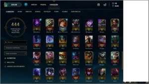 Vendo conta gold IV com 46 skins e 118 champs - League of Legends LOL