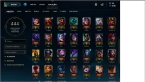 Vendo conta gold IV com 46 skins e 118 champs - League of Legends LOL