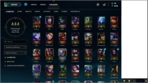 Vendo conta gold IV com 46 skins e 118 champs - League of Legends LOL