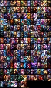 CONTAS LEAGUE OF LEGENDS E VALORANT- 240 SKINS/700RP/40K EA LOL