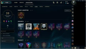 Conta Lol unranked com algumas skins - League of Legends