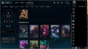 Conta Lol unranked com algumas skins - League of Legends