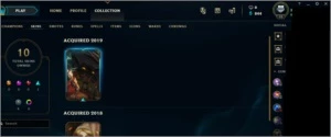 Conta Lol unranked com algumas skins - League of Legends