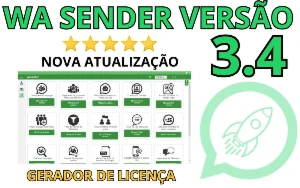 Wa Sender Versao Wa Sender Versão 3.4 Chatbot Whatsapp