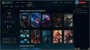 Conta League Of Legends- 77 Skins+ 105 champs LOL