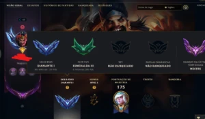 [Conra Lol Br] Diamanate 1 60 Wins+Mmr Buffado+Winrate Alto+ - League of Legends
