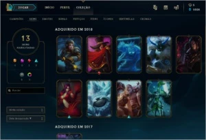 CONTA LEAGUE OF LEGENDS DIAMANTE BARATA ! LOL