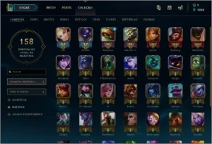CONTA LEAGUE OF LEGENDS DIAMANTE BARATA ! LOL
