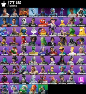 Conta Fortnite | 77 Skins | Huggy Wuggy | Entrega automática