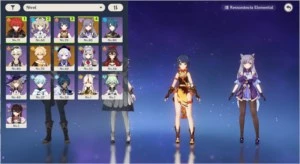 RA 45⭐️ KEQING, QIQI, DILUC + TUMULO DO LOBO ⭐️ - Genshin Impact
