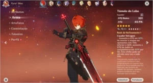 RA 45⭐️ KEQING, QIQI, DILUC + TUMULO DO LOBO ⭐️ - Genshin Impact