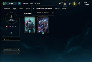 Conta Platina 3 com 32 Champs e 2 Skins - League of Legends LOL