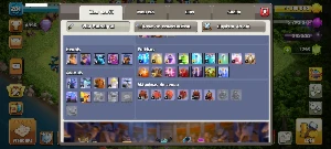 Conta Cv15 Lendária - Muitas Skins / 1295 Gemas / Único Dono - Clash of Clans