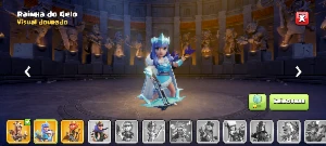 Conta Cv15 Lendária - Muitas Skins / 1295 Gemas / Único Dono - Clash of Clans