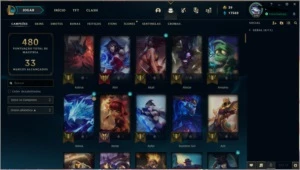 Conta - League of Legends LOL