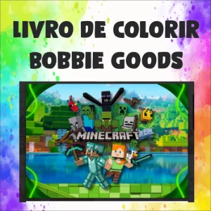 Livro de Colorir Bobbie Goods Minecraft - Others