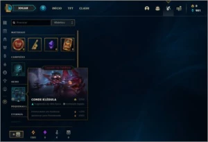 Conta Unranked com 28 champs e 4 skins - League of Legends LOL