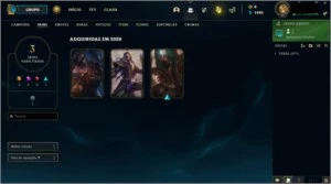 CONTA LOL SMURF GOLD - League of Legends