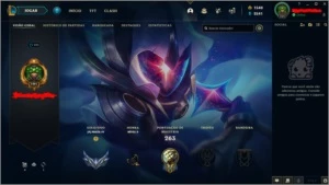 Conta level 191, 45 skins, 1500 de rp - League of Legends LOL