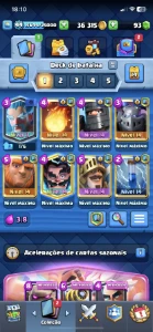 Conta Clash Royale lvl 44