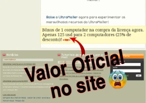 Ultramailer|Envio De Email Em Massa|Vitalício - Serviços Digitais