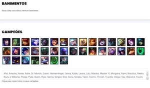 Conta MESTRE com 37 Champs e 5 Skins - League of Legends LOL