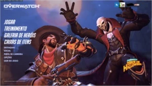 Conta Overwatch com skin WidowMaker Noire (3156 PC) - Blizzard