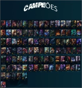 CONTA LOL - GOLD IV - 96 CHAMPIONS - 41 SKINS - 7 GEMAS - League of Legends